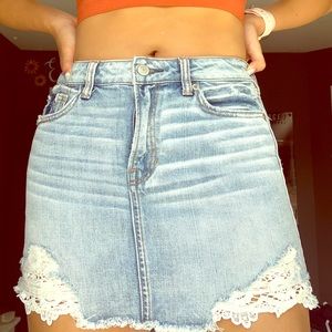 Denim skirt
